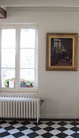 klassieke gietijzeren Heizkörper-nieuw-en-vintage